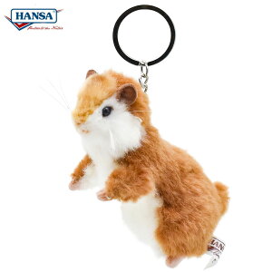 HANSA 6466 L[z_[ nX^[ 10cm HAMSTER KEYCHAIN BH6466 ʂ nT NX}X a v[g  Aj} u l` tBMA KOESEN P[Z 傫 }XRbg  ^