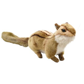 HANSA 3091 シマリス36 全長：36cm CHIPMUNK STANDING BH3091 ぬいぐるみ ハンサ クリスマス 誕生日 プレゼント 動物 犬 猫 鳥 うさぎ ペンギン アニマル 置物 人形 フィギュア KOESEN ケーセン 大きい マスコット 実物大 大型