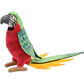 HANSA オウムレッド37 3326 ぬいぐるみ ハンサ クリスマス 誕生日 プレゼント 動物 犬 猫 鳥 うさぎ ペンギン アニマル 置物 人形 フィギュア KOESEN ケーセン 大きい マスコット 実物大 大型