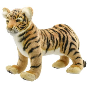 HANSA 子トラ34 L34(cm) 4264 ぬいぐるみ ハンサ 虎 子虎 クリスマス 誕生日 プレゼント 動物 犬 猫 鳥 うさぎ ペンギン アニマル 置物 人形 フィギュア KOESEN ケーセン 大きい マスコット 実物大 大