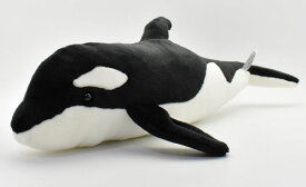 HANSA 5024 シャチ53 全長：53cm ORCA BH5024 ぬいぐるみ ハンサ クリスマス 誕生日 プレゼント 動物 犬 猫 鳥 うさぎ ペンギン アニマル 置物 人形 フィギュア KOESEN ケーセン 大きい マスコット 実物大 大型