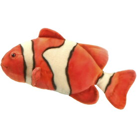 HANSA BH5078 カクレクマノミ 32 CLOWNFISH ニモ クマノミ 熱帯魚 リアル ぬいぐるみ ハンサ 誕生日 プレゼント 動物 犬 猫 鳥 うさぎ ペンギン アニマル 置物 人形 フィギュア 大きい マスコット 実物大 大型 ビッグ おすすめ かわいい おしゃれ とんぼ