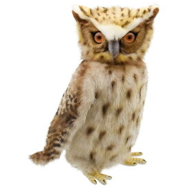 HANSA 6767 シマフクロウ26 全長：26cm FISH OWL BH6767 ぬいぐるみ ハンサ クリスマス 誕生日 プレゼント 動物 犬 猫 鳥 うさぎ ペンギン アニマル 置物 人形 フィギュア KOESEN ケーセン 大きい マスコット 実物大 大型