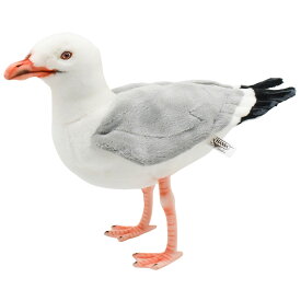 HANSA 7259 カモメ 12 全長：12cmSEAGULL HERRING BH7259 ぬいぐるみ ハンサ クリスマス 誕生日 プレゼント 動物 犬 猫 鳥 うさぎ ペンギン アニマル 置物 人形 フィギュア KOESEN ケーセン 大きい マスコット 実物大 大型