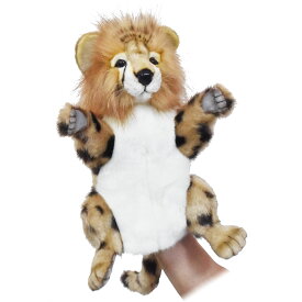 HANSA BH7503 ハンドパペット チーター 32cm CHEETAH PUPPET リアル ぬいぐるみ 手人形 指人形 腹話術 ハンサ クリスマス 誕生日 プレゼント 動物 アニマル 置物 人形 フィギュア KOESEN ケーセン 7503