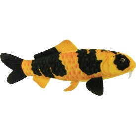HANSA BH8312 錦鯉 黄写り 35 KOI 鯉 コイ アクアリウム ニシキゴイ 泳ぐ宝石 柄 赤白黒 リアル ぬいぐるみ ハンサ 誕生日 プレゼント 動物 犬 猫 鳥 うさぎ ペンギン アニマル 置物 人形 フィギュア 大きい マスコット 実物大 大型 ビッグ おすすめ かわいい おしゃれ