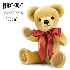 efBxA [\[g hS[h 21 G5811216 ʂ 53cm ōwA / uh CMX v[g Mtg MERRYTHOUGHT Teddy Bear l` ܂̃v[  N} F 킢 