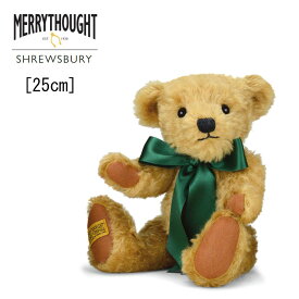 テディベア メリーソート シュルーズベリー 10 G5815109 ぬいぐるみ 25cm 最高級モヘア / ブランド イギリス プレゼント ギフト MERRYTHOUGHT Teddy Bear 人形 くまのプーさん くま クマ 熊 かわいい おすすめ おしゃれ トラディショナル SHR10SY