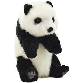 HANSA パンダ18 L18(cm) 5808 ぬいぐるみ ハンサ クリスマス 誕生日 プレゼント 動物 犬 猫 鳥 うさぎ ペンギン アニマル 置物 人形 フィギュア KOESEN ケーセン 大きい マスコット 実物大 大型