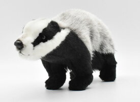 HANSA アナグマ30 3483 ぬいぐるみ ハンサ クリスマス 誕生日 プレゼント 動物 犬 猫 鳥 うさぎ ペンギン アニマル 置物 人形 フィギュア KOESEN ケーセン 大きい マスコット 実物大 大型