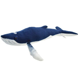 HANSA 6285 ザトウクジラ35 全長：35cm HUMPBACK WHALE BH6285 ぬいぐるみ ハンサ 鯨 クリスマス 誕生日 プレゼント 動物 犬 猫 鳥 うさぎ ペンギン アニマル 置物 人形 フィギュア KOESEN ケーセン 大きい マスコット 実物大 大型