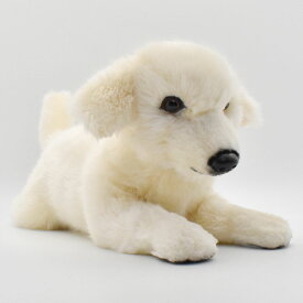 HANSA 6581 コイヌ42 全長：42cm GREAT PYRENEES PUP BH6581 子犬 ぬいぐるみ ハンサ 子犬 クリスマス 誕生日 プレゼント 動物 犬 猫 鳥 うさぎ ペンギン アニマル 置物 人形 フィギュア KOESEN ケーセン 大きい マスコット 実物大 大型