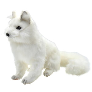 HANSA 6823 �z�b�L���N�M�c�l30 �S���F30cm SNOW FOX SIT BH6823 �ʂ������ �n���T �k�ɃM�c�l �k�Ɍ� �N���X�}�X �a���� �v���[���g ���� �� �L �� ������ �y���M�� �A�j�}�� �u�� �l�` �t�B�M���A KOESE