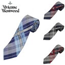 2025秋冬新作 ヴィヴィアン ウエストウッド メンズ ネクタイ オーブ 総柄 ロゴ ブランド イタリア製 剣先：約 8.5cm …