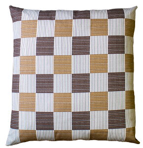 座布団カバー 和市松 55×59 綿100% 日本製 送料無料 座布団 サイズ55x59cm 銘仙判 ザブカバー 和風 和柄 和調 ファスナー おしゃれ 北欧 洗える 座布団 送料無料 業務用 かわいい カバー 綿100%