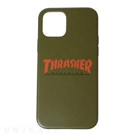 【 iPhone 12 mini ケース 】THRASHER HOME TOWN Logo Hybrid IML Back Case OLV&ORG スラッシャー iPhone Case iPhoneケース
