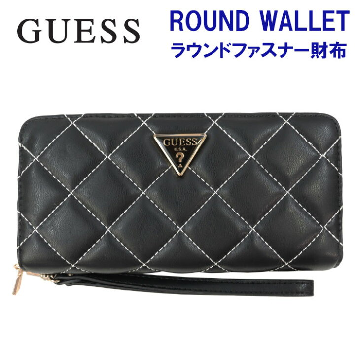 楽天市場】ゲス 財布 QC767946 BLACK MULTI GUESS ゲス 浮きロゴ 