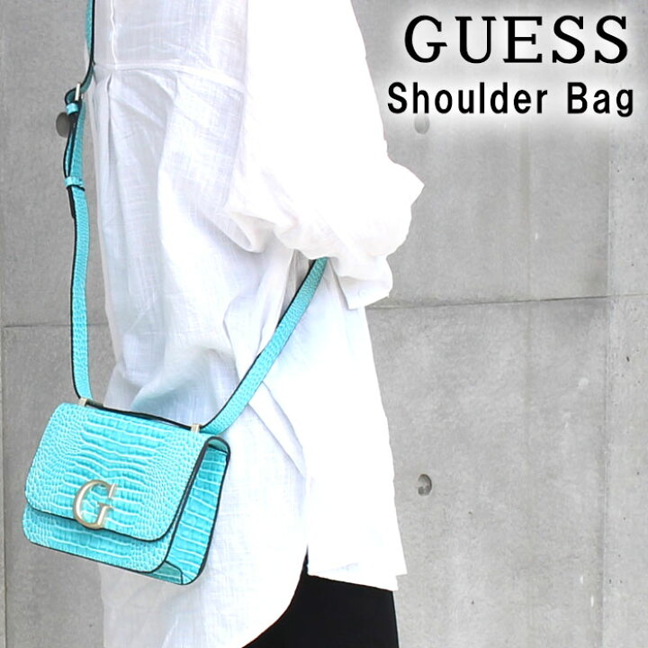 楽天市場】GUESS ゲス バッグ CS799178 AQUA CORILY MINI ショルダー 