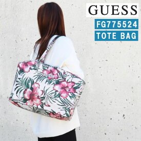 *ゲス バッグ FG775524 FLORAL インバッグ付き トートバッグ バック 旅行 Big ビッグ 大きめ GUESS ab-358400