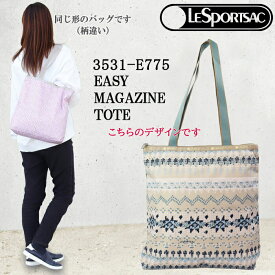 レスポートサック バッグ 3531 E775 COZY FAIRISLE イージー マガジントート EASY MAGAZINE TOTE トートバッグ LESPORTSAC レスポ ab-60176