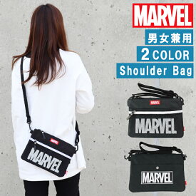 【ネコポス可】マーベル バッグ 49643 49644 MARVEL サコッシュバッグ ショルダーバッグ マチなし 男女兼用 ag-1126