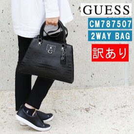 【訳あり返品不可】cc-3505　 ゲス バッグ CM787507 BLACK STEPHI 2way ショルダーバッグ トートバッグ バック ブラック GUESS