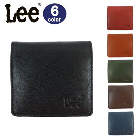 Lee リー LES-6 柔らか ゴートレザー ボックス型コインケース ab-60495