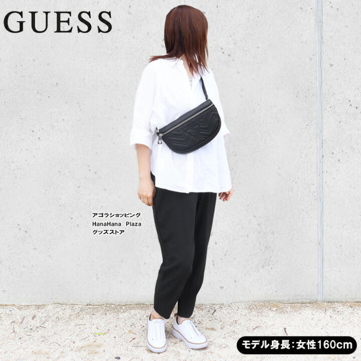 楽天市場】GUESS ゲス バッグ VY747880 BLACK GUESS ZANA MINI 