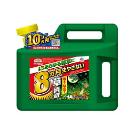 【4個セット】アースカマイラズ　草消滅シャワー 4.5L×4個 非農耕地用除草剤 アースガーデン