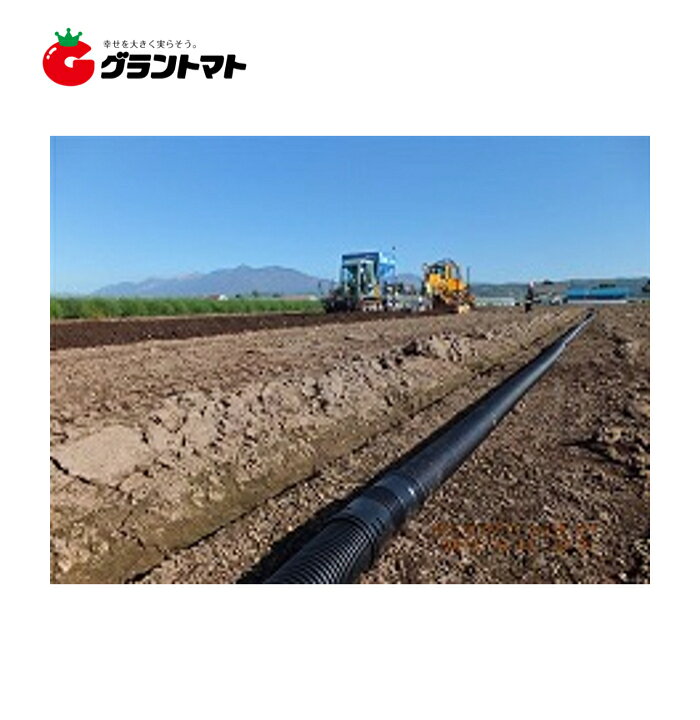 楽天市場】バイドレーンダブル管 80mm×30m ダブル有孔管 東洋化工 
