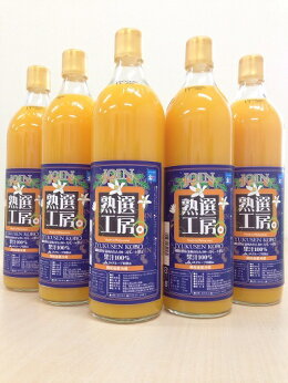 早期売り切れ必至!!!超々々人気商品熟選工房900ml×6本入2箱【送料無料・税込】100%ストレート果汁みかんジュースです