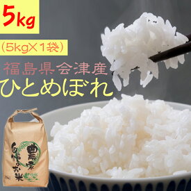 米 玄米 5kg 会津 ひとめぼれ 令和2年産 福島県産 精米無料 白米 無洗米 分づき 当日精米 送料無料