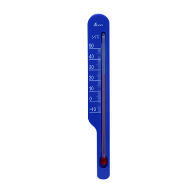シンワ測定 超目玉 地温計 O-2 ブルー 人気ブランド