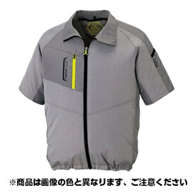 空調服 半袖ジャケット (男女兼用) キット別売(服のみ) 50198 杢ネイビー SS