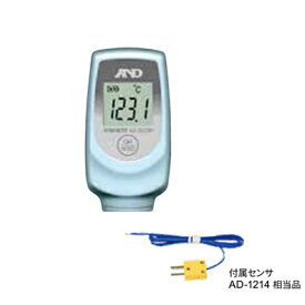 A&D エー・アンド・デイ 中心温度計 AD-5605H 熱電対温度計（Kタイプ） 付属センサーAD-1214相当品