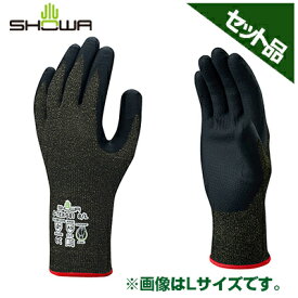 ショーワグローブ 手袋 S-TEX 581 M S-TEX 581 -M ブラック x5セット