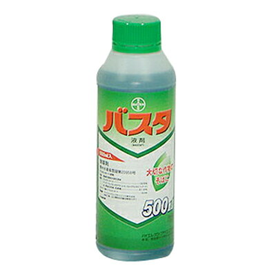 楽天市場 除草剤 バスタ 500ml 農薬 グルホシネート 非選択性茎葉処理除草剤 Basf スギナ ツユクサ イボクサ オヒシバ オオアレチノギク アグリズ楽天市場店