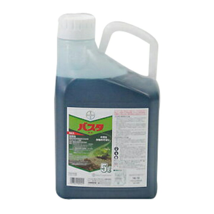 楽天市場 除草剤 バスタ 5l 農薬 グルホシネート 非選択性茎葉処理除草剤 Basf スギナ ツユクサ イボクサ オヒシバ オオアレチノギク アグリズ楽天市場店