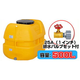 コダマ樹脂工業 タマローリータンク LT-500 ECO【500L】【25A排水バルブ付き】【個人宅配送不可（法人名でご注文ください）・代引不可】