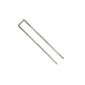 防草シート ピン 30cm 防草シート ザバーン 純正 コ型止めピン φ4mm X 40mm X 300mm 50本入 P-300 デュポン 亜鉛メッキ シート押さえ 固定ピン 押さえピン