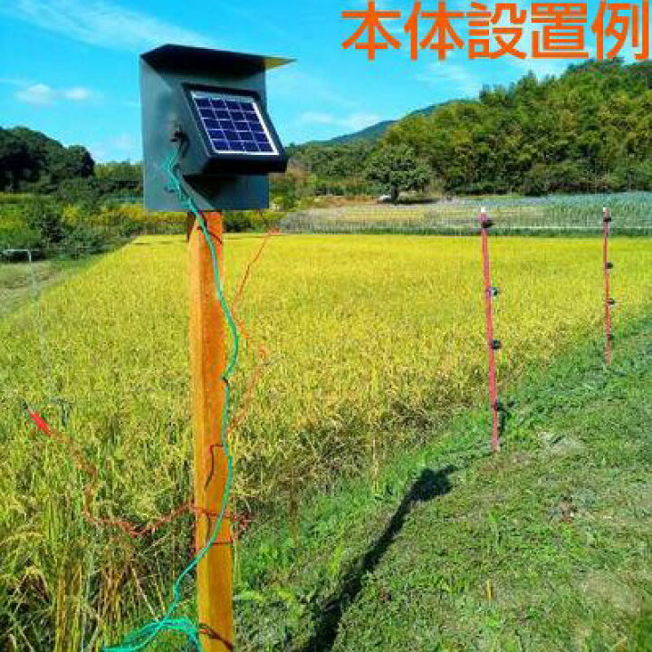 楽天市場】【期間限定4000円値引き】 電気柵セット 電気柵 ソーラー 