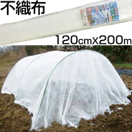 個人宅配送OK シンセイ 農業用 不織布 120cm X 200m ロール 1.2m 防霜 防鳥 防虫 保温 農業資材 園芸 ト…
