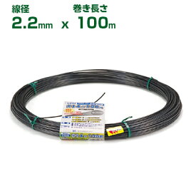 積水 セキスイ エクセル線 #13 線径2.2mm 100m小巻 1巻 黒