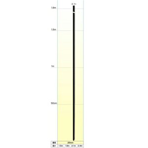 dq dC  FRP|[ 50{ y26mm X 2.1mz 210cm dx FRPx d