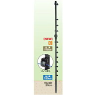 電気柵 支柱 タイガー TBS-PF20185 ガイシ付FRP支柱 FRP185 シカ 20本入 （20mm径×長さ185cm）（上下2段…