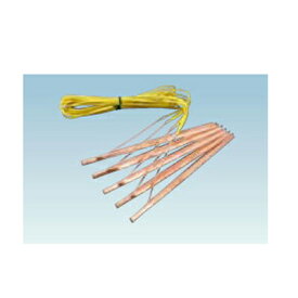 末松電子 電気柵 資材 アース棒 30型 （5本組） マイナス棒 電柵