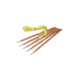 末松電子 電気柵 資材 アース棒45型 （5本組） マイナス棒 電柵