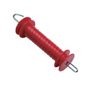 未来のアグリ（北原電牧） 電気柵 出入口 ゲートハンドル赤 弱バネ 10個入 KD-GT-HAND-RED-ECO