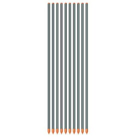アポロ 電気柵 支柱 FRPポール 210cm φ20 X 2100mm （25本入） AP-FR20-2100 【代引不可】 電柵支柱 FRP支柱