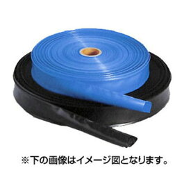 日新化学工業 灌水チューブ ECOチューブ 黒 厚さ0.2mmX幅50mmX長さ200m 片面×穴　ピッチ120mm 60mmチドリ　潅水　かん水